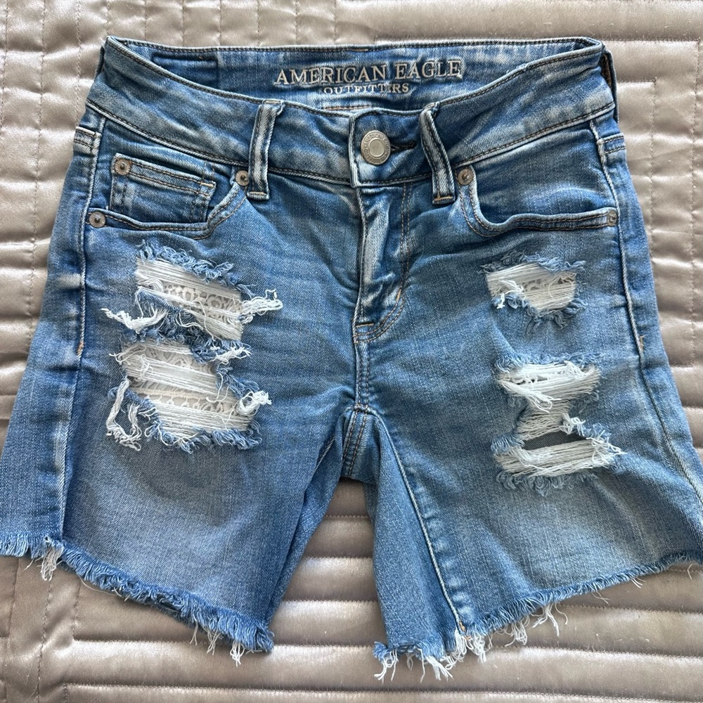 American Eagle Jean Shorts. Stretchy and comfortable